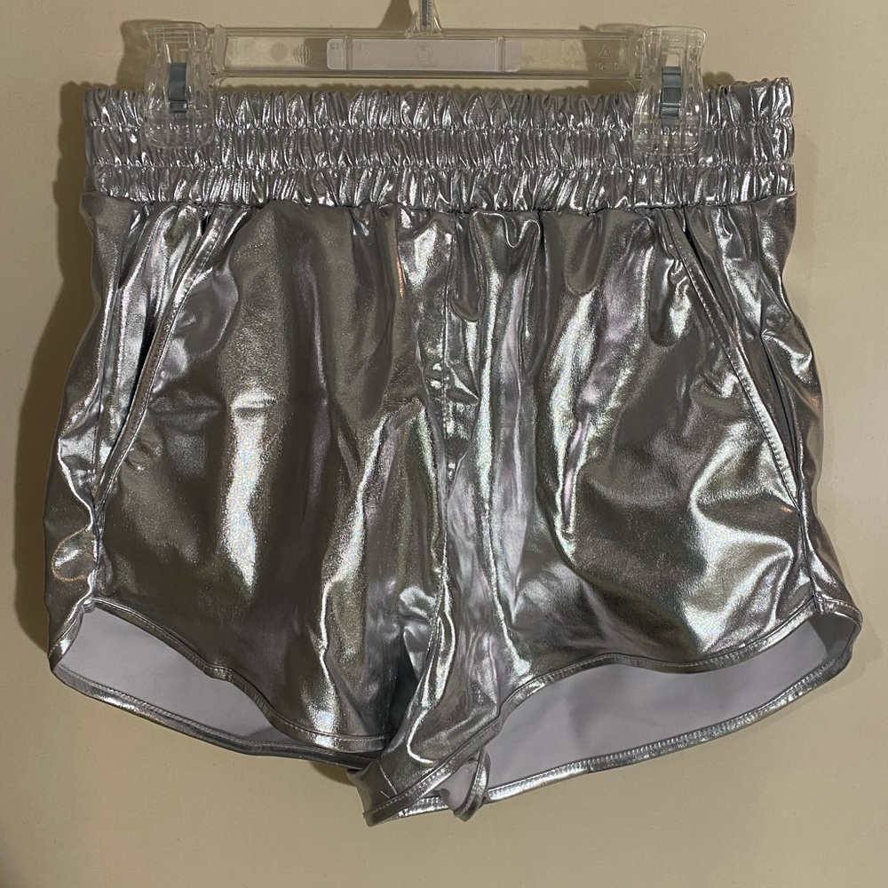 Cute Metallic Shorts